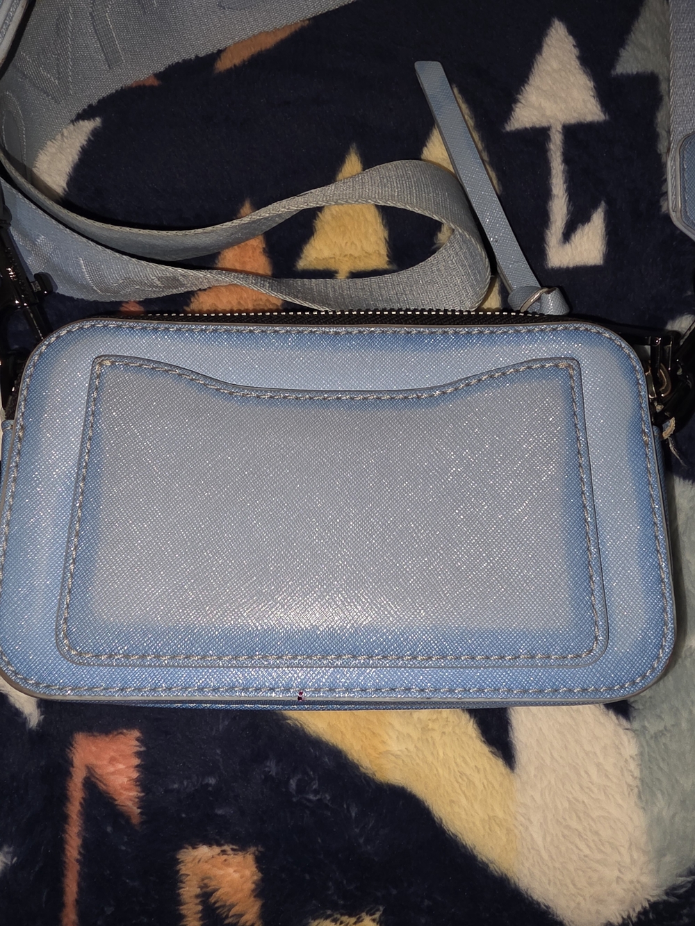 Marc Jacobs Light Blue Snapshot Crossbody Bag - Picture 7 of 7